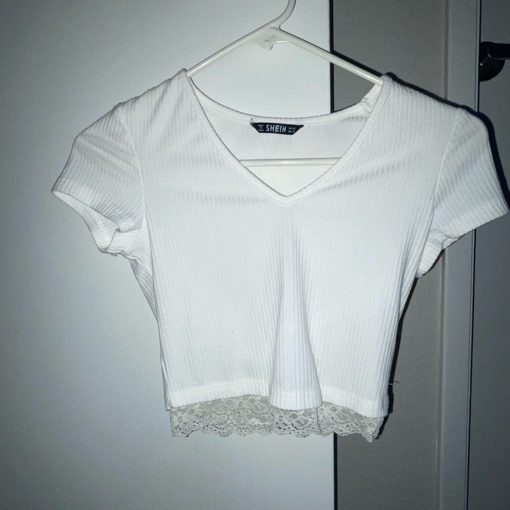 white top